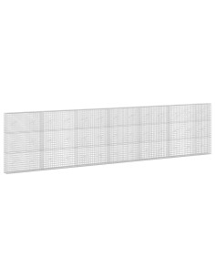 Gabione con filo da 5 mm e rete da 5x5 cm 650x20x150 cm 2