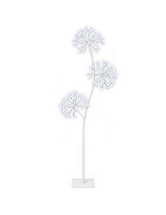 Albero di Natale a LED a forma di S Bianco 18 x 18 x 120 cm 2