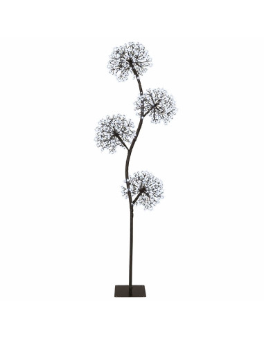 Albero di Natale a LED a forma di S Nero 18 x 18 x 150 cm