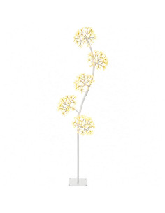 Albero di Natale a LED a forma di S Bianco 20 x 20 x 175 cm 2