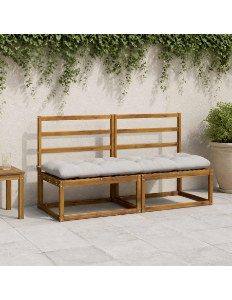Cuscino per panchina VIANEN 100% Poliestere Bianco