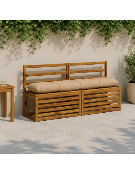 Cuscino per panchina VIANEN 100% Poliestere Sabbia