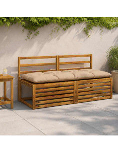 Cuscino per panchina VIANEN 100% Poliestere Sabbia