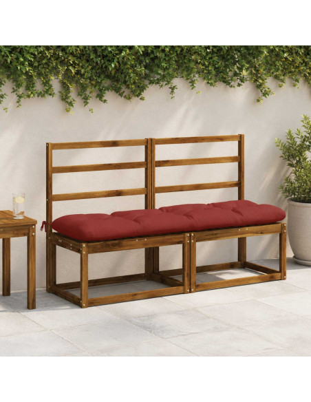 Cuscino per panchina VIANEN 100% Poliestere Rosso