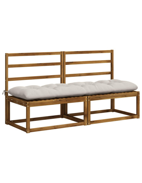 Cuscino per panchina VIANEN 100% Poliestere Bianco