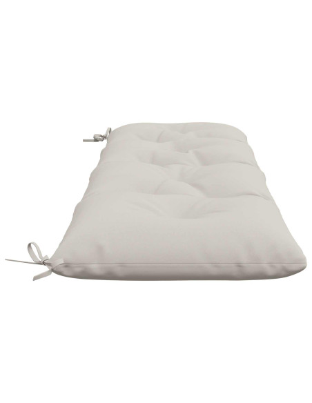 Cuscino per panchina VIANEN 100% Poliestere Bianco