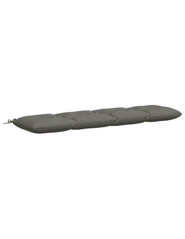 Cuscino per panchina VIANEN 100% Poliestere Grigio