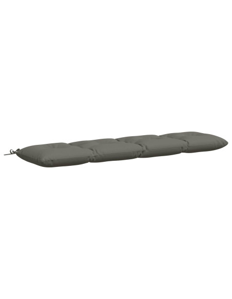 Cuscino per panchina VIANEN 100% Poliestere Grigio