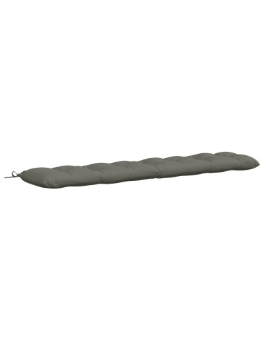 Cuscino per panchina VIANEN 100% Poliestere Grigio