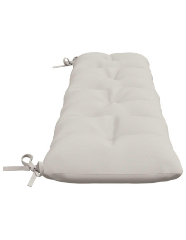 Cuscino per panchina VIANEN 100% Poliestere Bianco