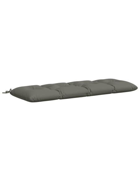 Cuscino per panchina VIANEN 100% Poliestere Grigio