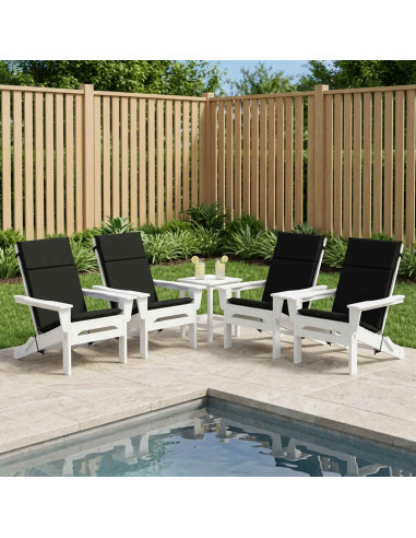 Cuscino per sedia a schienale alto GEMERT 4 pz 100% Poliestere