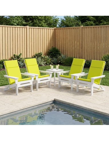 Cuscino per sedia a schienale alto GEMERT 4 pz 100% Poliestere