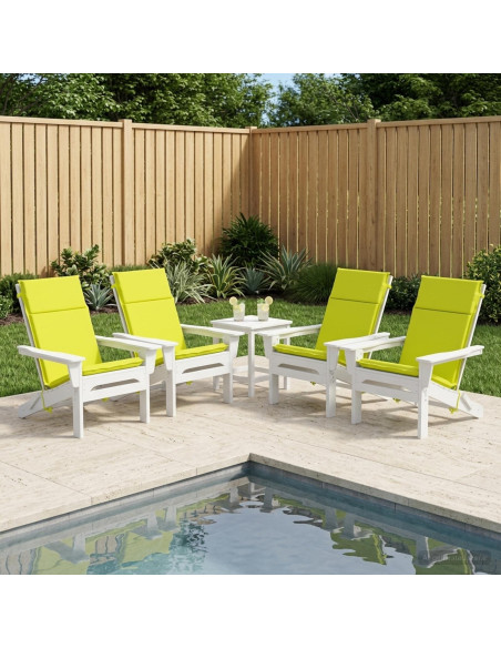 Cuscino per sedia a schienale alto GEMERT 4 pz 100% Poliestere