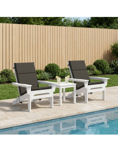 Cuscino per sedia a schienale alto GEMERT 2 pz 100% Poliestere