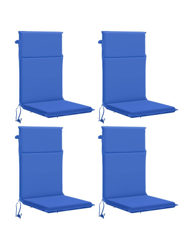 Cuscino per sedia a schienale alto GEMERT 4 pz 100% Poliestere