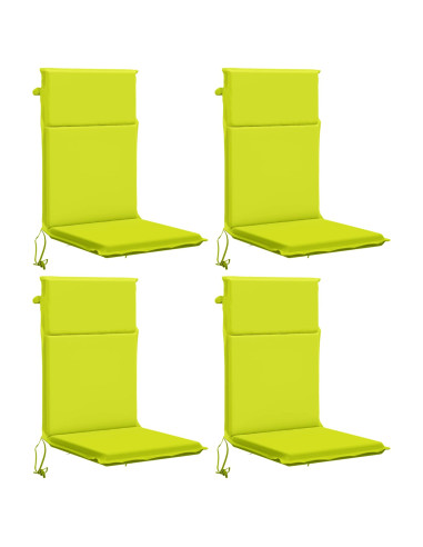 Cuscino per sedia a schienale alto GEMERT 4 pz 100% Poliestere