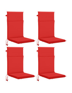 Cuscino per sedia a schienale alto GEMERT 4 pz 100% Poliestere 2