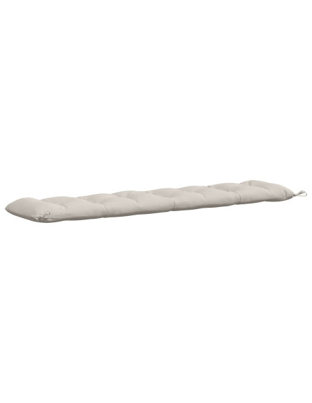 Cuscini per Panchina VIANEN 2 pz 100% Poliestere Bianco