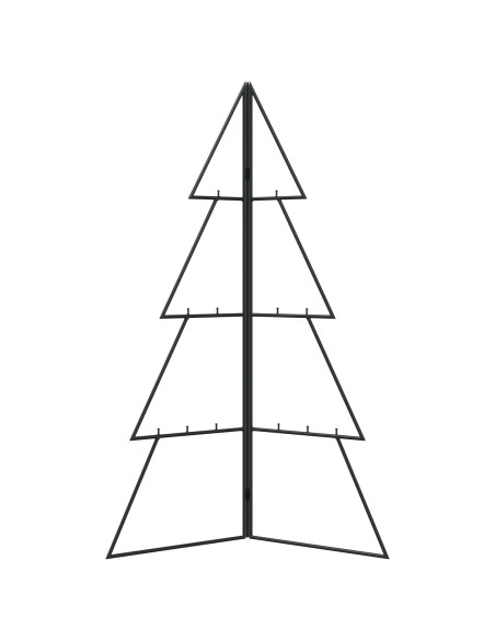 Albero di Natale in metallo KUOPIO 100 cm Acciaio Nero