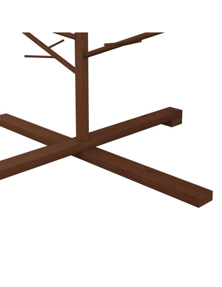 Albero di Natale in legno 240 cm Bambù e legno di pino massello