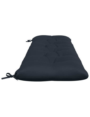 Cuscino per panchina VIANEN 100% Poliestere Blu Scuro