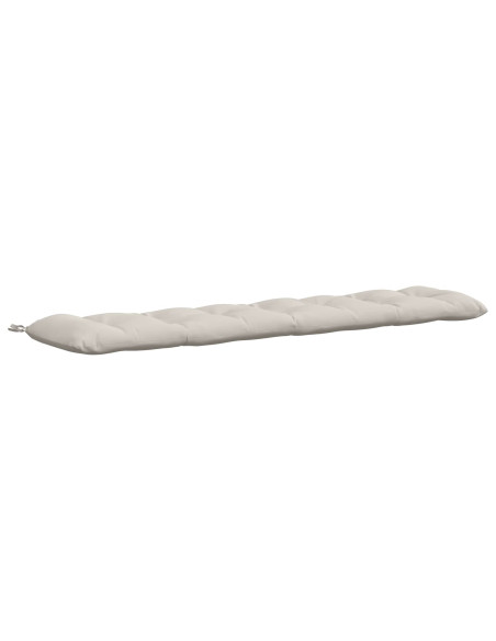 Cuscino per panchina VIANEN 100% Poliestere Bianco