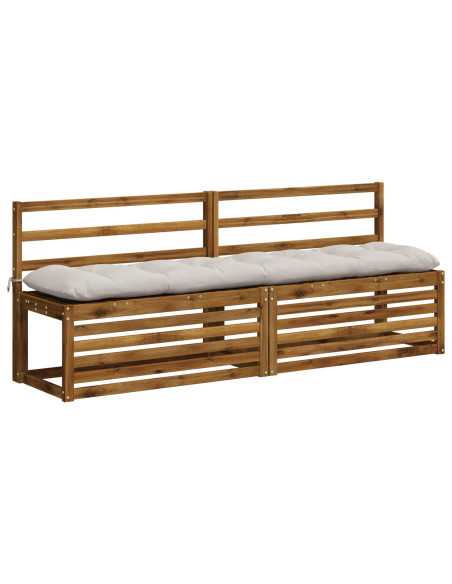 Cuscino per panchina VIANEN 100% Poliestere Bianco