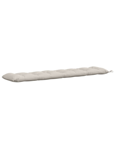 Cuscino per panchina VIANEN 100% Poliestere Bianco