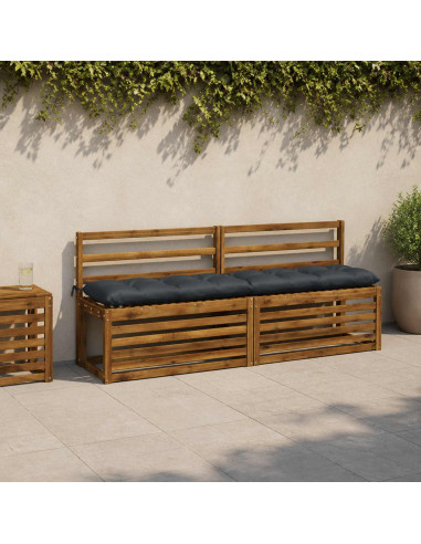 Cuscino per panchina VIANEN 100% Poliestere Blu Scuro