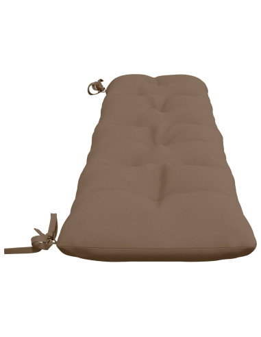 Cuscino per panchina VIANEN 100% Poliestere Tortora