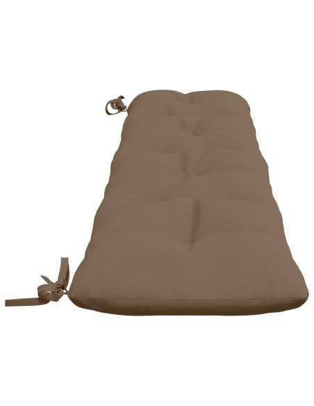 Cuscino per panchina VIANEN 100% Poliestere Tortora