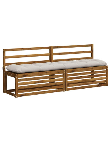 Cuscino per panchina VIANEN 100% Poliestere Bianco