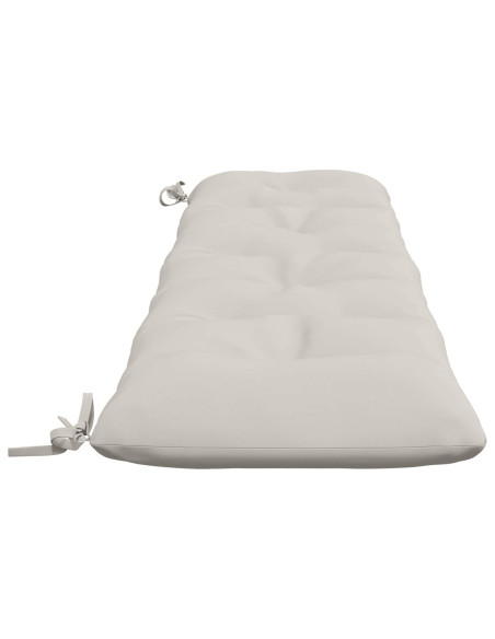Cuscino per panchina VIANEN 100% Poliestere Bianco