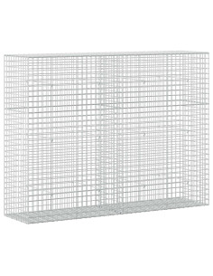 Gabione con filo da 5 mm e rete da 5x5 cm 200x50x150 cm 2