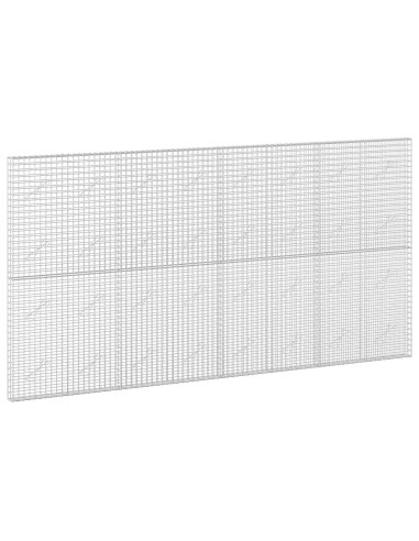 Gabione con filo da 5 mm e rete da 5x5 cm 400x10x200 cm