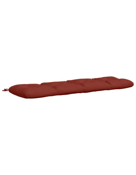 Cuscino per panchina VIANEN 100% Poliestere Rosso