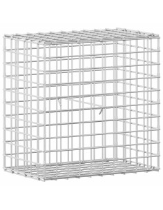 Gabione con filo da 5 mm e rete da 5x5 cm 50x30x50 cm 2