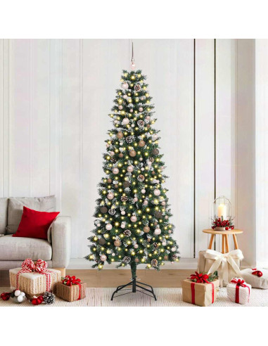 Albero di Natale artificiale Verde 210 cm