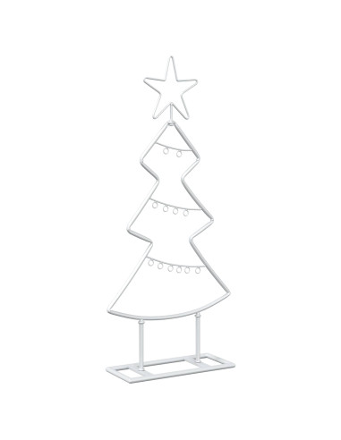 Albero di Natale in metallo con supporto KUOPIO 60 cm Acciaio