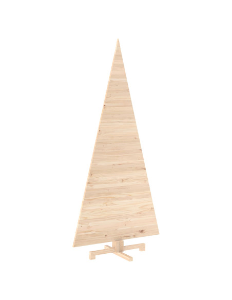 Albero di Natale in legno KOTKA 240 cm Legno Massello di Pino