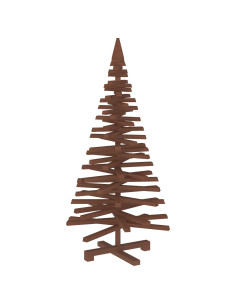 Albero di Natale in legno KOTKA 120 cm Legno Massello di Pino 2