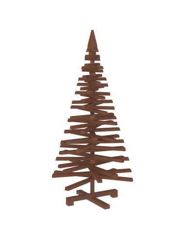 Albero di Natale in legno KOTKA 120 cm Legno Massello di Pino