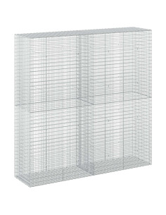 Gabione con filo da 3,5 mm e rete da 5x2,5 cm 200x50x200 cm 2