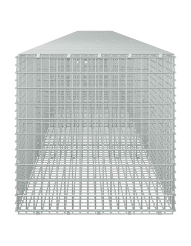Gabione con Filo da 5 mm e Rete da 5x2,5 cm 850x50x50 cm