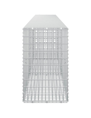 Gabione con Filo da 5 mm e Rete da 5x2,5 cm 300x30x50 cm