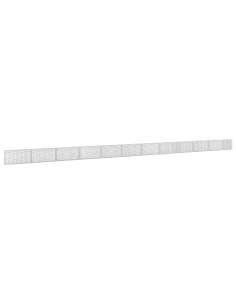 Gabione con Filo da 5 mm e Rete da 5x2,5 cm 1150x20x50 cm 2