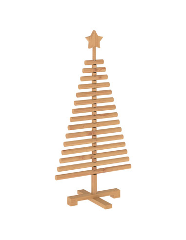 Albero di Natale in legno KOTKA 90 cm Legno Massello di Pino