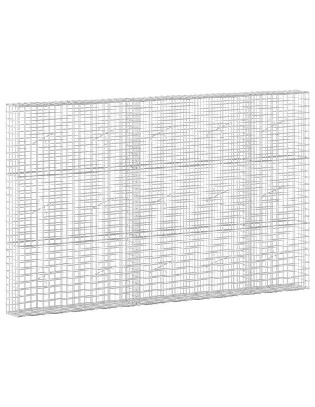 Gabion con Filo da 3,5 mm e Maglia da 5x5 cm 250x20x150 cm