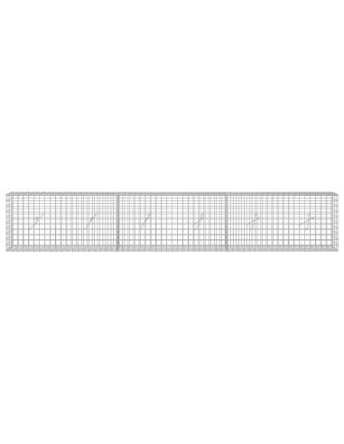 Gabion con Filo da 3,5 mm e Maglia da 5x5 cm 300x20x50 cm